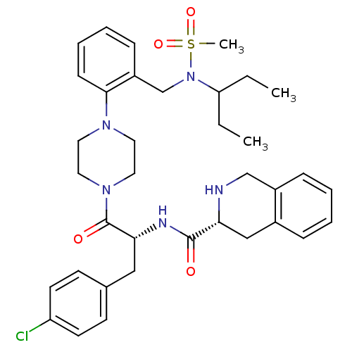 Chemical structure of BindingDB Monomer ID 50134499