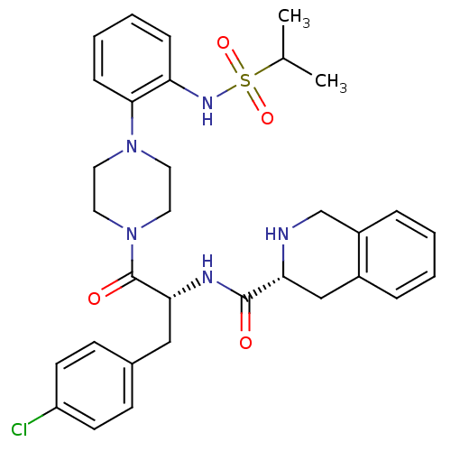 Chemical structure of BindingDB Monomer ID 50134500
