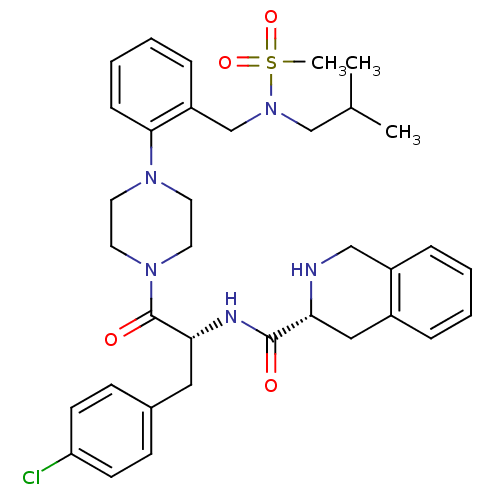 Chemical structure of BindingDB Monomer ID 50134509