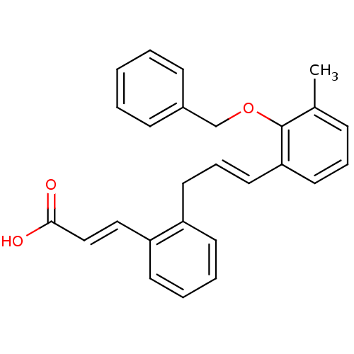 Chemical structure of BindingDB Monomer ID 50134524