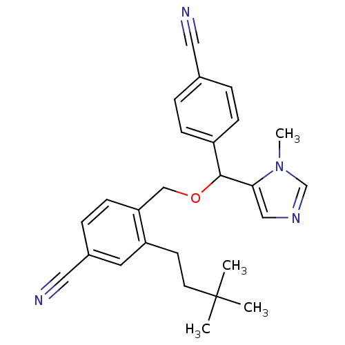 Chemical structure of BindingDB Monomer ID 50134556