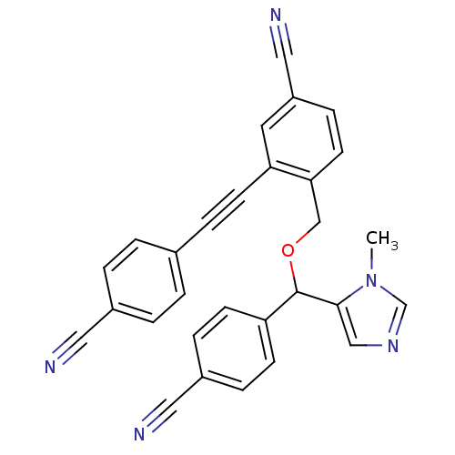 Chemical structure of BindingDB Monomer ID 50134557