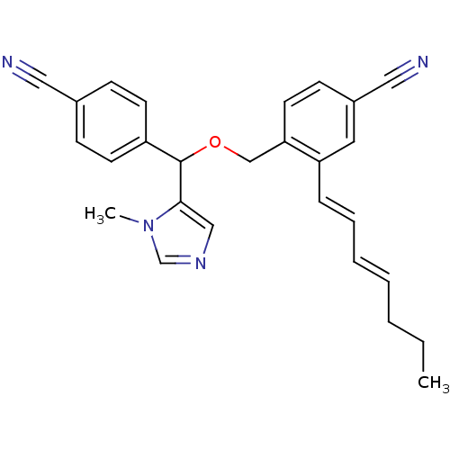 Chemical structure of BindingDB Monomer ID 50134565
