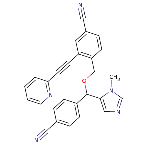 Chemical structure of BindingDB Monomer ID 50134571
