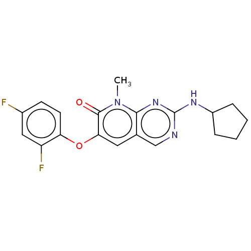 Chemical structure of BindingDB Monomer ID 50134595