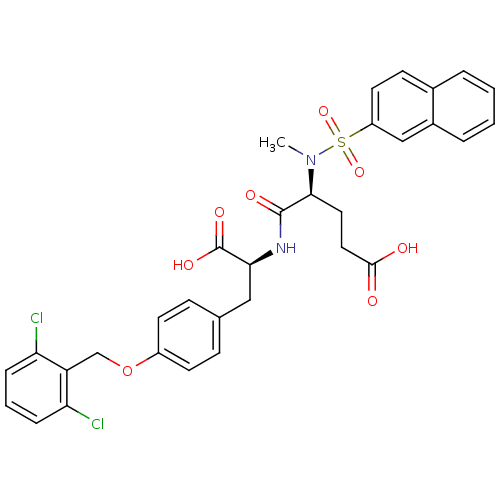 Chemical structure of BindingDB Monomer ID 50134701