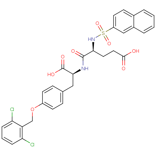Chemical structure of BindingDB Monomer ID 50134702