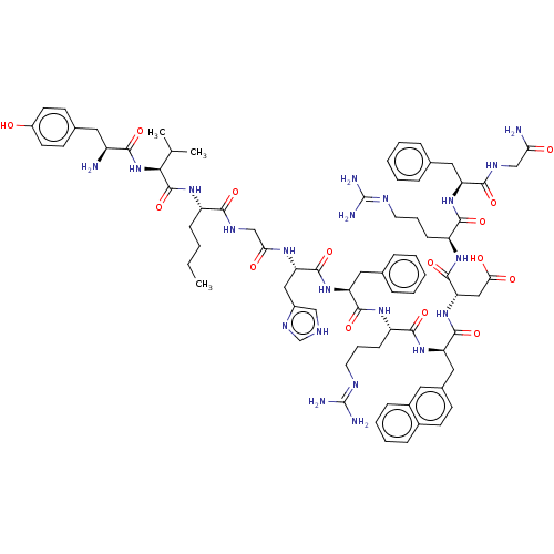 Chemical structure of BindingDB Monomer ID 50134947