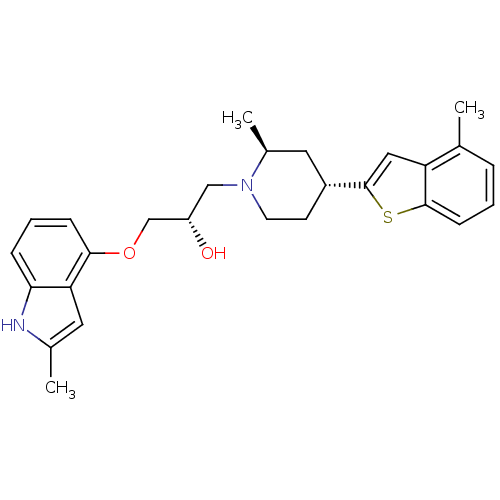 Chemical structure of BindingDB Monomer ID 50135238