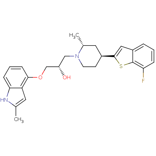 Chemical structure of BindingDB Monomer ID 50135241