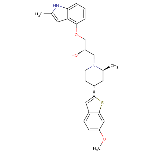 Chemical structure of BindingDB Monomer ID 50135261