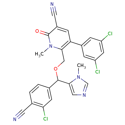 Chemical structure of BindingDB Monomer ID 50135366