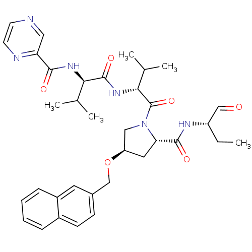 Chemical structure of BindingDB Monomer ID 50135429