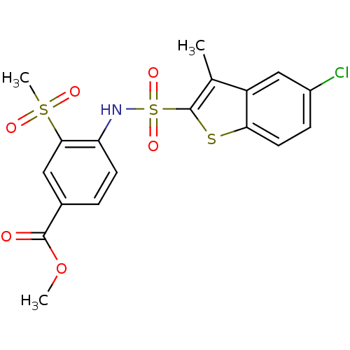 Chemical structure of BindingDB Monomer ID 50135495