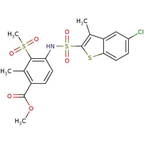Chemical structure of BindingDB Monomer ID 50135501