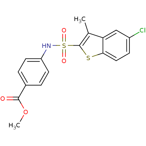 Chemical structure of BindingDB Monomer ID 50135504