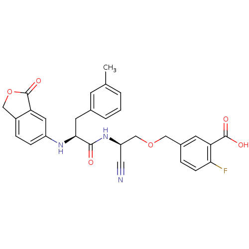 Chemical structure of BindingDB Monomer ID 50135541
