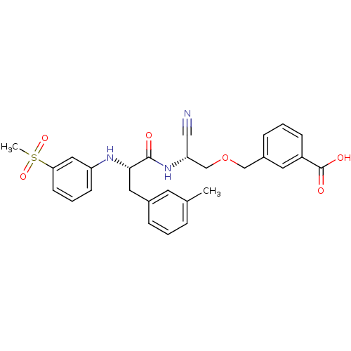 Chemical structure of BindingDB Monomer ID 50135545