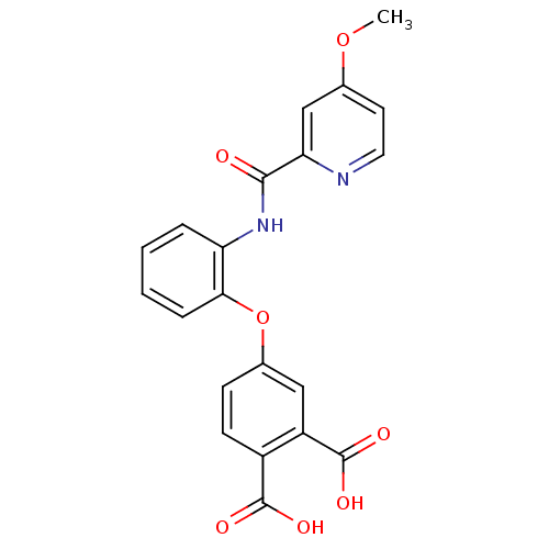 Chemical structure of BindingDB Monomer ID 50135556