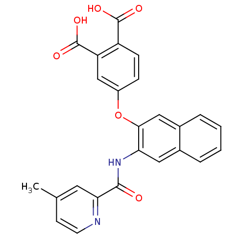 Chemical structure of BindingDB Monomer ID 50135560
