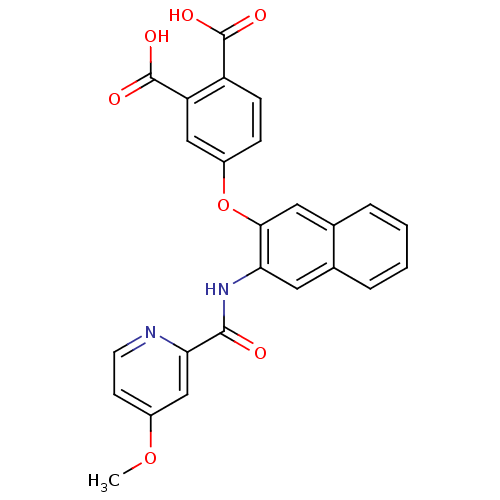 Chemical structure of BindingDB Monomer ID 50135565