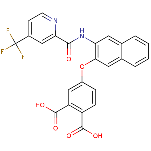 Chemical structure of BindingDB Monomer ID 50135567