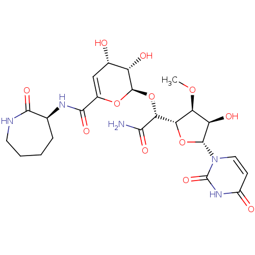 Chemical structure of BindingDB Monomer ID 50135599