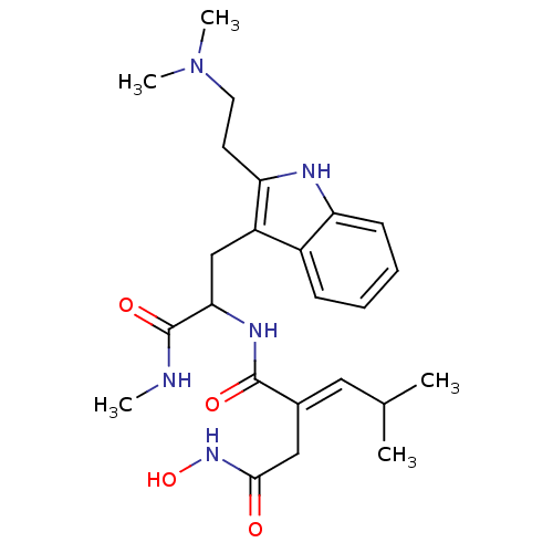 Chemical structure of BindingDB Monomer ID 50135602