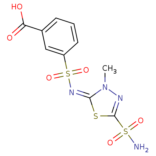 Chemical structure of BindingDB Monomer ID 50135624