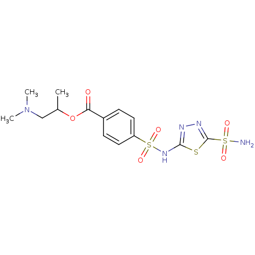 Chemical structure of BindingDB Monomer ID 50135629