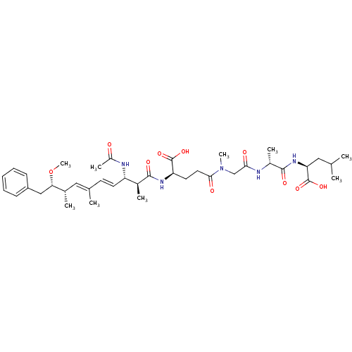 Chemical structure of BindingDB Monomer ID 50135679