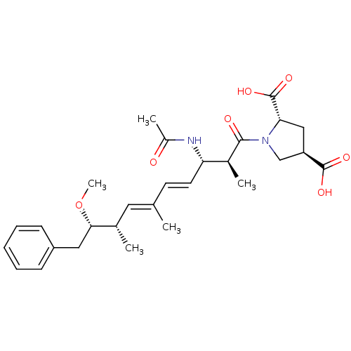 Chemical structure of BindingDB Monomer ID 50135682