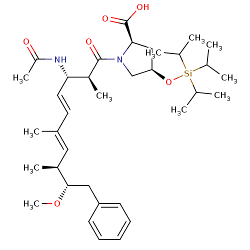 Chemical structure of BindingDB Monomer ID 50135683