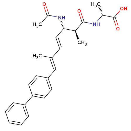 Chemical structure of BindingDB Monomer ID 50135686