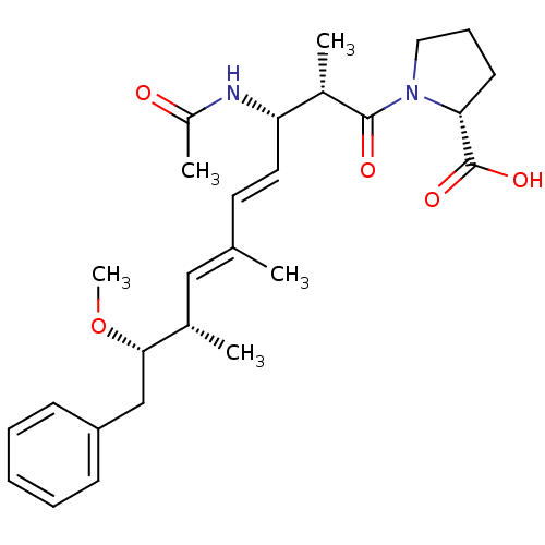 Chemical structure of BindingDB Monomer ID 50135687