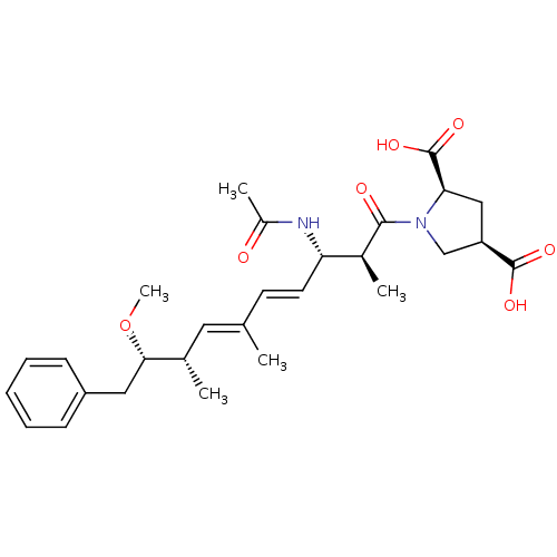 Chemical structure of BindingDB Monomer ID 50135689