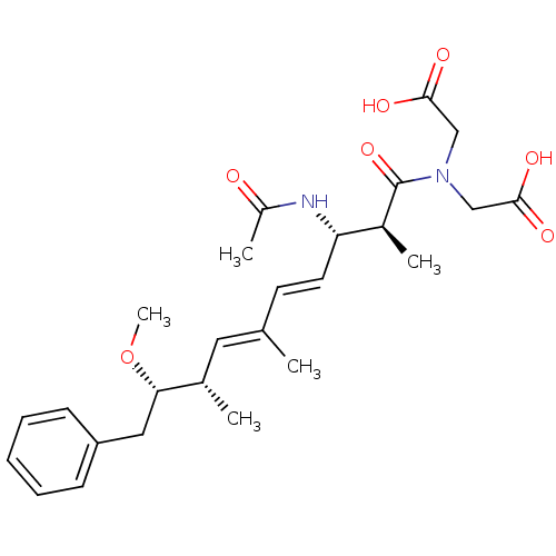 Chemical structure of BindingDB Monomer ID 50135690