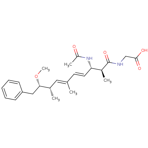 Chemical structure of BindingDB Monomer ID 50135697