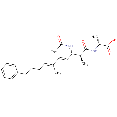 Chemical structure of BindingDB Monomer ID 50135698