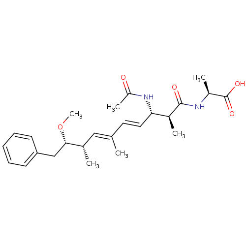 Chemical structure of BindingDB Monomer ID 50135700
