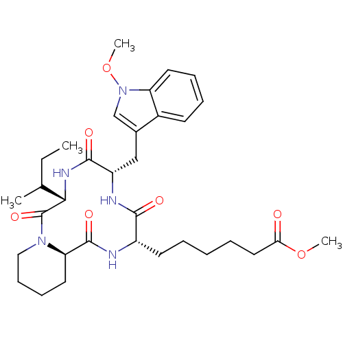 Chemical structure of BindingDB Monomer ID 50135767