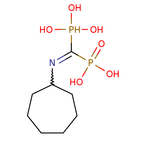 Chemical structure of BindingDB Monomer ID 50135821