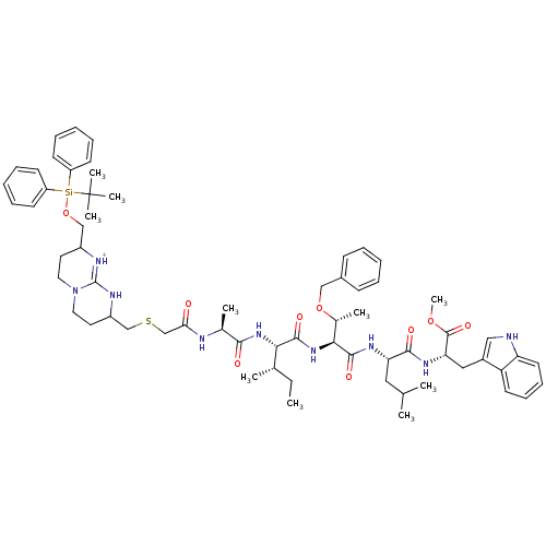 Chemical structure of BindingDB Monomer ID 50135847