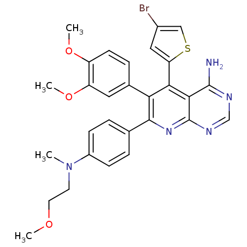 Chemical structure of BindingDB Monomer ID 50135888