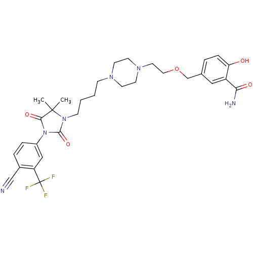 Chemical structure of BindingDB Monomer ID 50135909