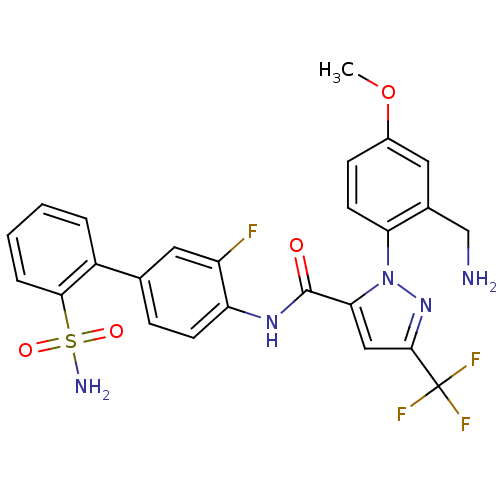 Chemical structure of BindingDB Monomer ID 50135960