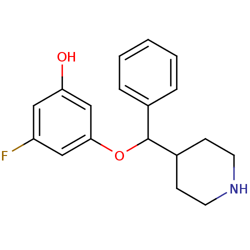 Chemical structure of BindingDB Monomer ID 50136169