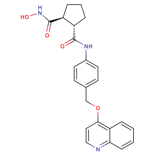 Chemical structure of BindingDB Monomer ID 50136254