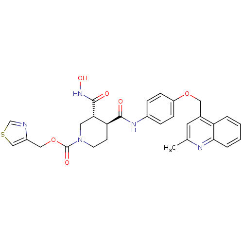 Chemical structure of BindingDB Monomer ID 50136261