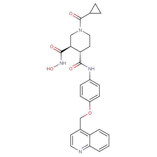 Chemical structure of BindingDB Monomer ID 50136276